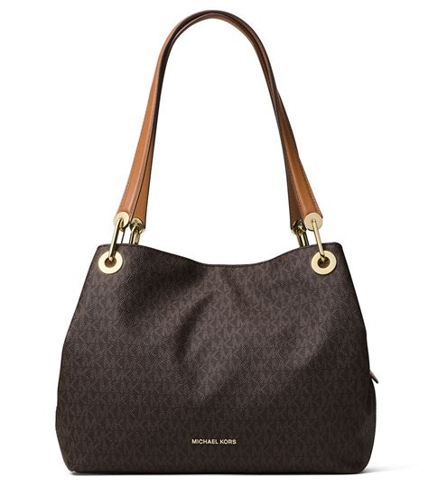 michael kors raven large shoulder tote|michael kors raven shoulder bag.